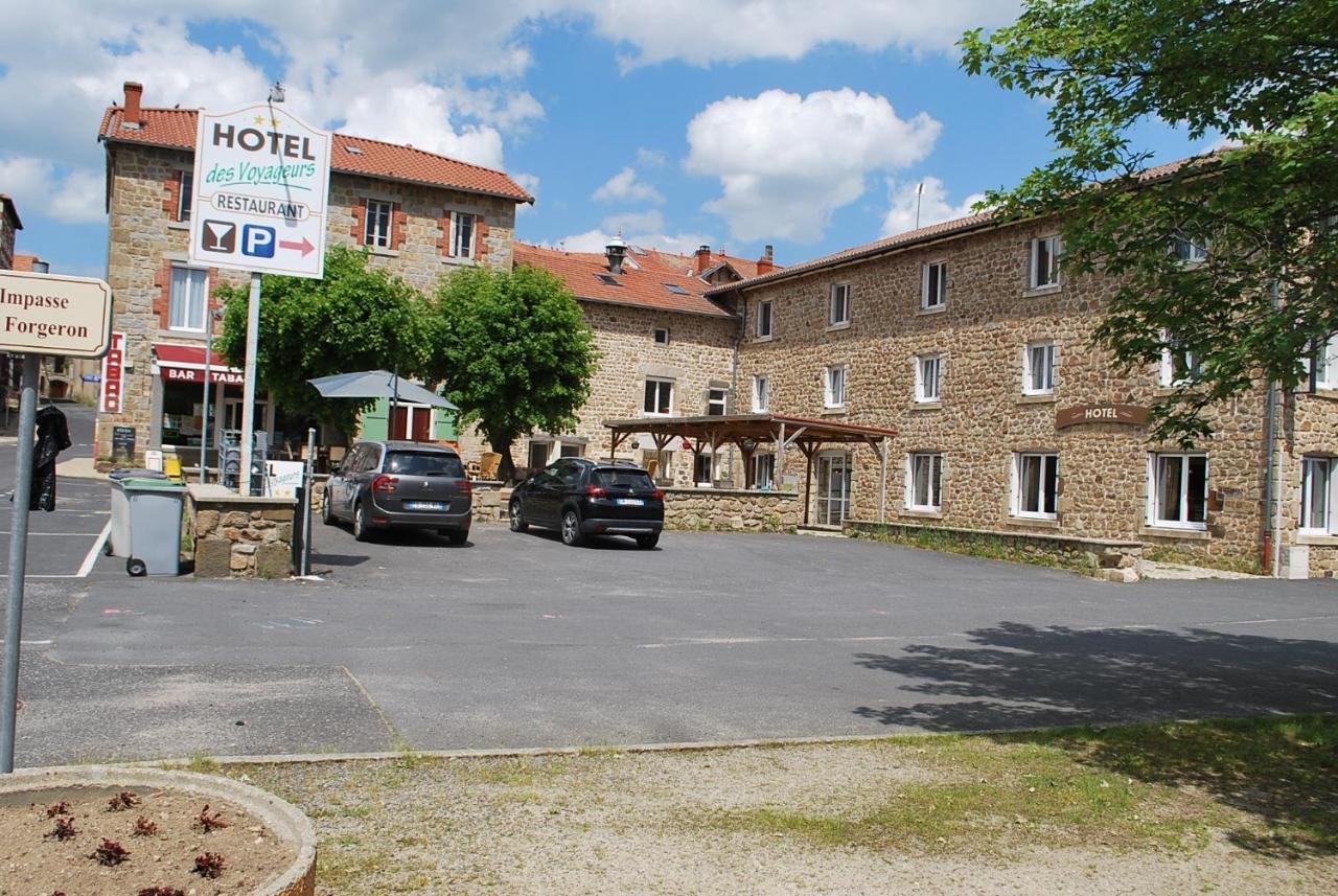Hotel Des Voyageurs Bellevue-la-Montagne Exteriör bild